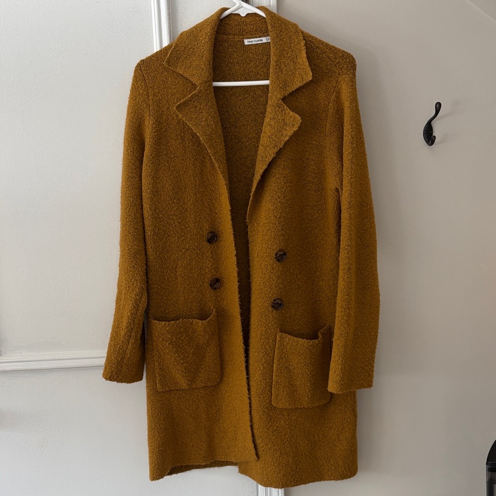 Zara Women's Tan Teddy Jacket